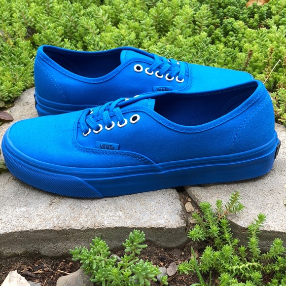 blue mono vans